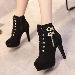 Korean Style Short Tube & Ankle Boots