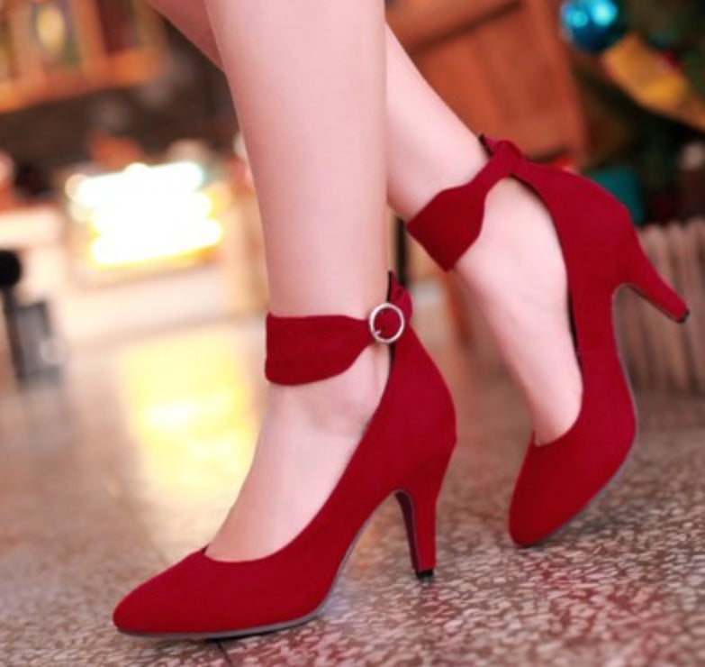 Stylish Women's Pointed High Heels