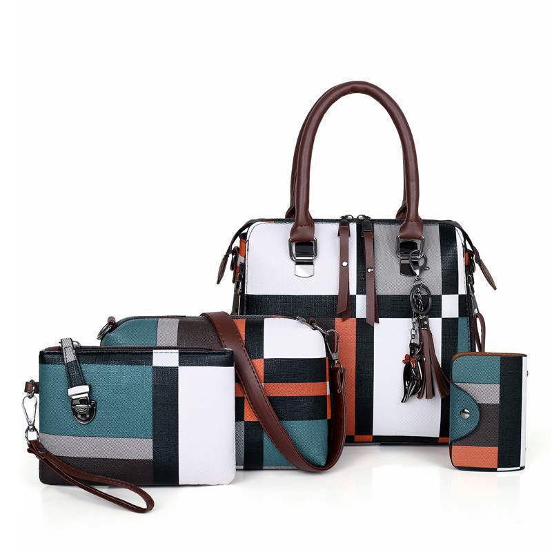 New Luxury Plaid Women's Designer Handbags