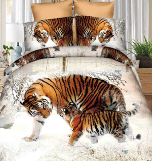 Brushed 3D Four-Piece Set