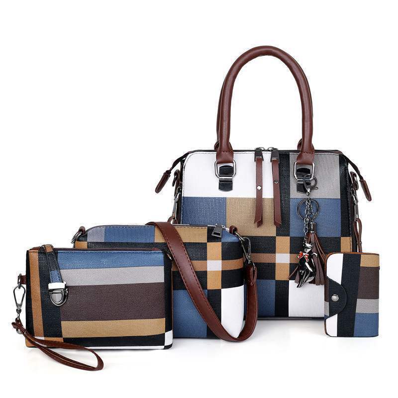 New Luxury Plaid Women's Designer Handbags