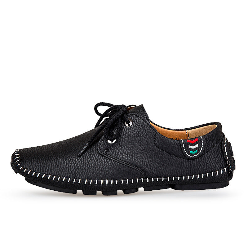 Casual Leather Shoes - Men's Sneakers | British Leather Craftsmanship