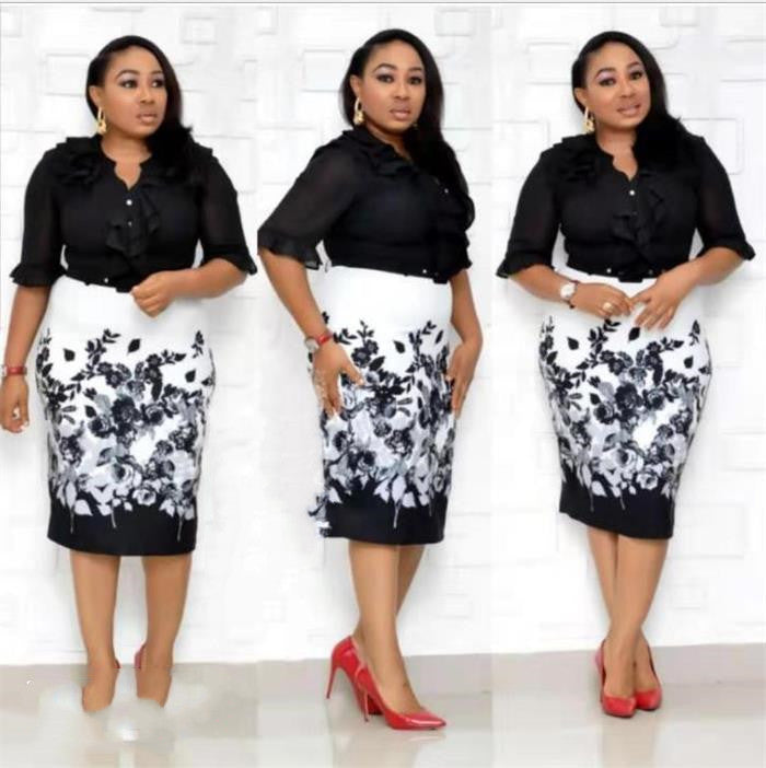 Pretty Lady Elegant African Women's Dress