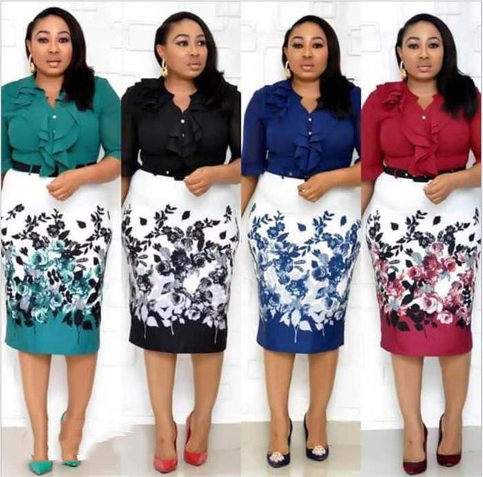 Pretty Lady Elegant African Women's Dress