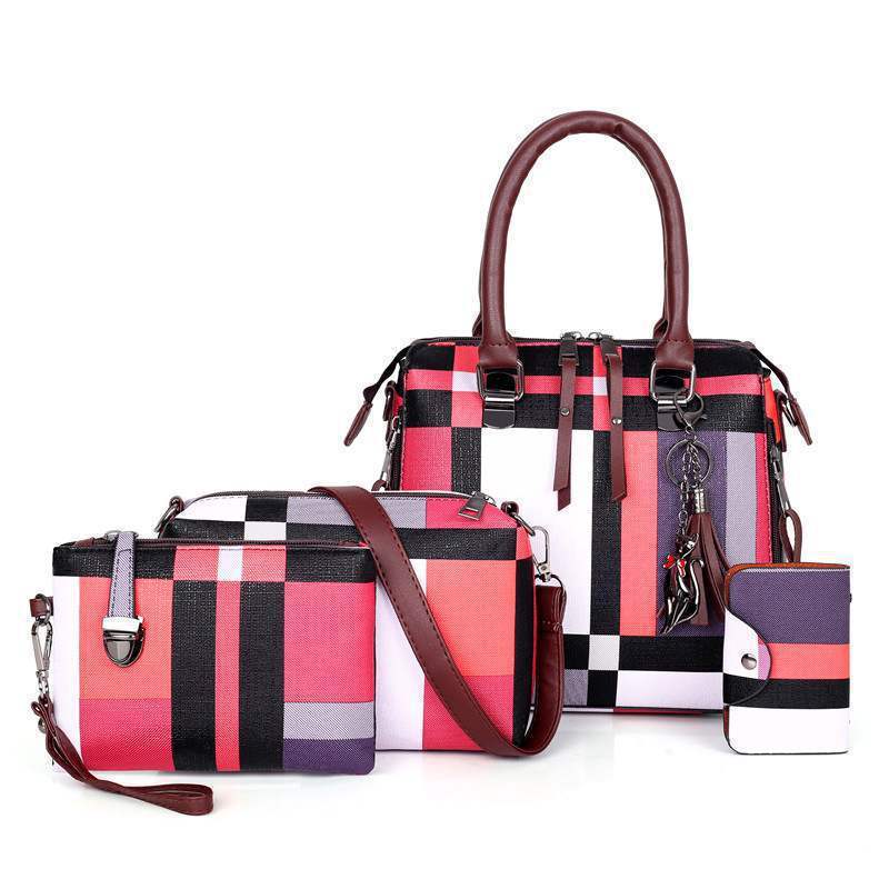 New Luxury Plaid Women's Designer Handbags
