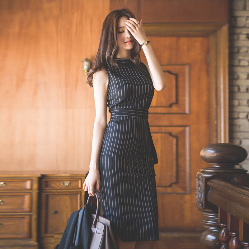 Womenβs Sexy Office Dress β Perfect for Autumn & Spring