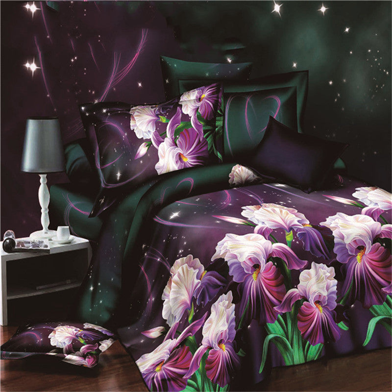Brushed 3D Four-Piece Set