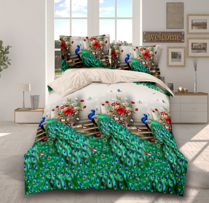 Brushed 3D Four-Piece Set