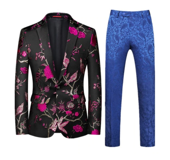 Men's Fashion Suits: Personality Stage Performance