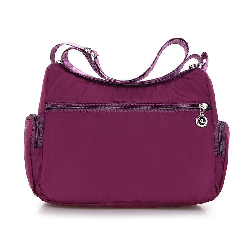 Stylish & Versatile: Multi-Layer Oxford Crossbody Bag