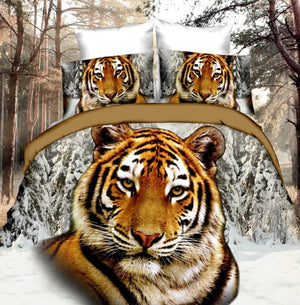 Brushed 3D Four-Piece Set