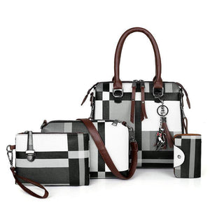 New Luxury Plaid Women's Designer Handbags