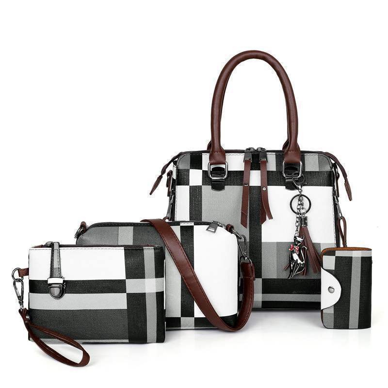 New Luxury Plaid Women's Designer Handbags