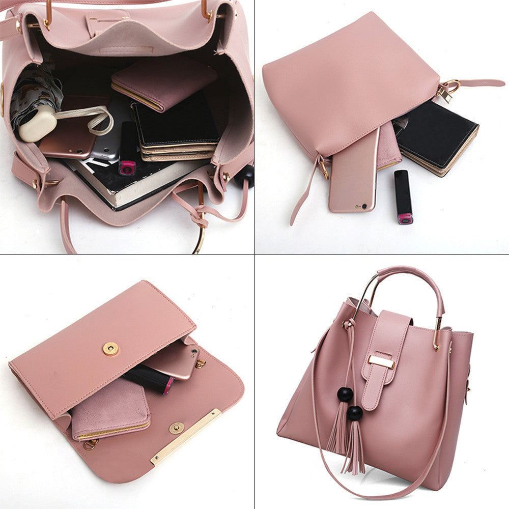 Women’s 3-Piece Handbag Set – Chic & Versatile