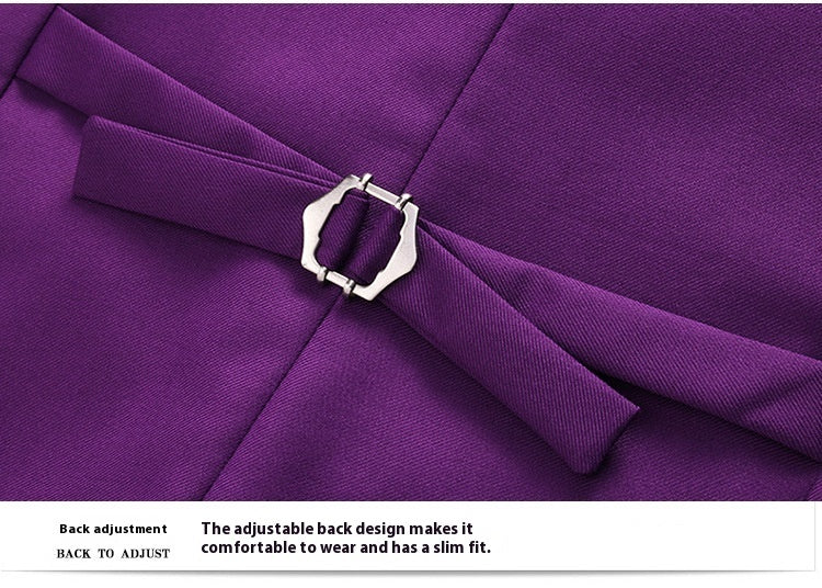 Menβs Three-Piece Suit β Korean Style Elegance