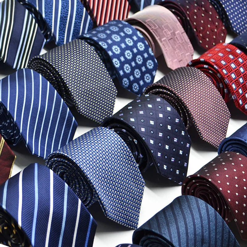 Men’s Colorful Silk Tie – Slim & Stylish for Any Occasion