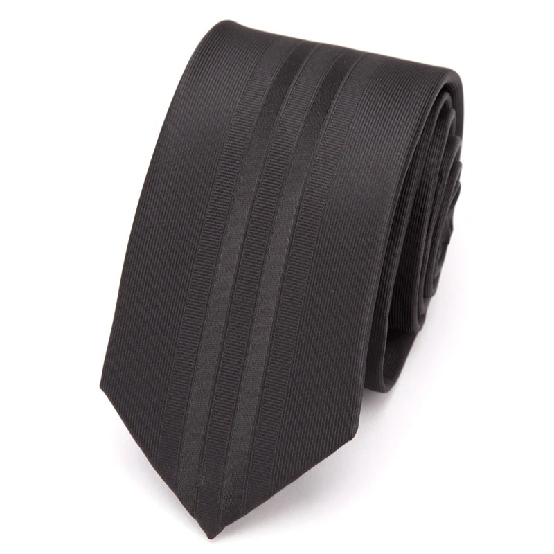 Men’s Luxurious Slim Stripe Necktie