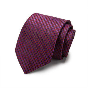 Men’s Colorful Silk Tie – Slim & Stylish for Any Occasion