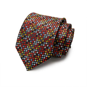 Men’s Colorful Silk Tie – Slim & Stylish for Any Occasion
