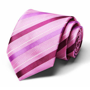 Men’s Colorful Silk Tie – Slim & Stylish for Any Occasion