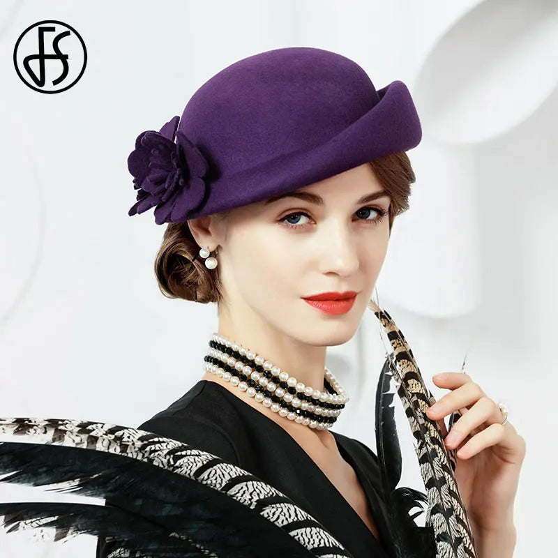 Elegant Church & Tea Party Hat for Women