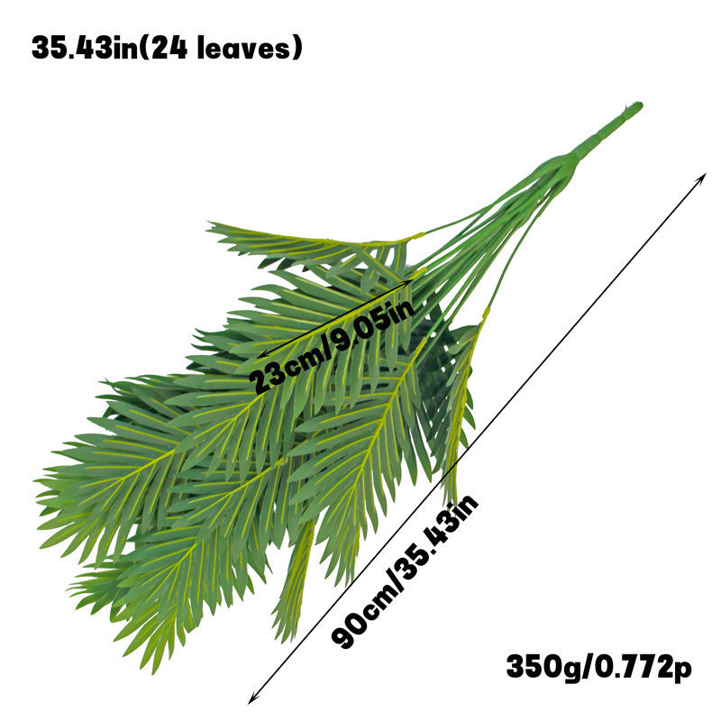 Simulation Green Plant 12–24 Head Beam – Turtle Wall Garden Decor