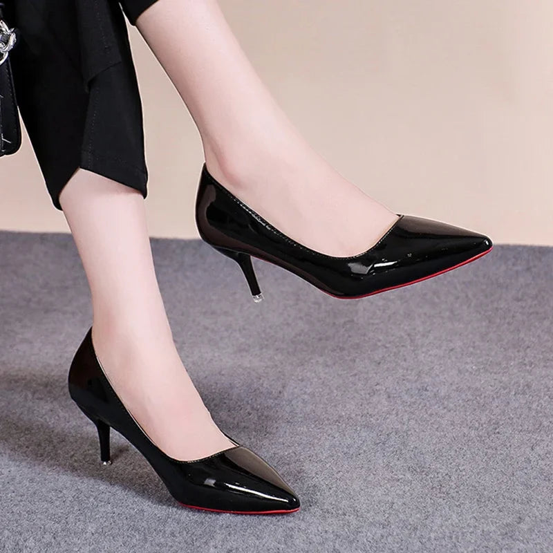 Classic Black Stiletto Heels β Timeless Elegance for Every Occasion