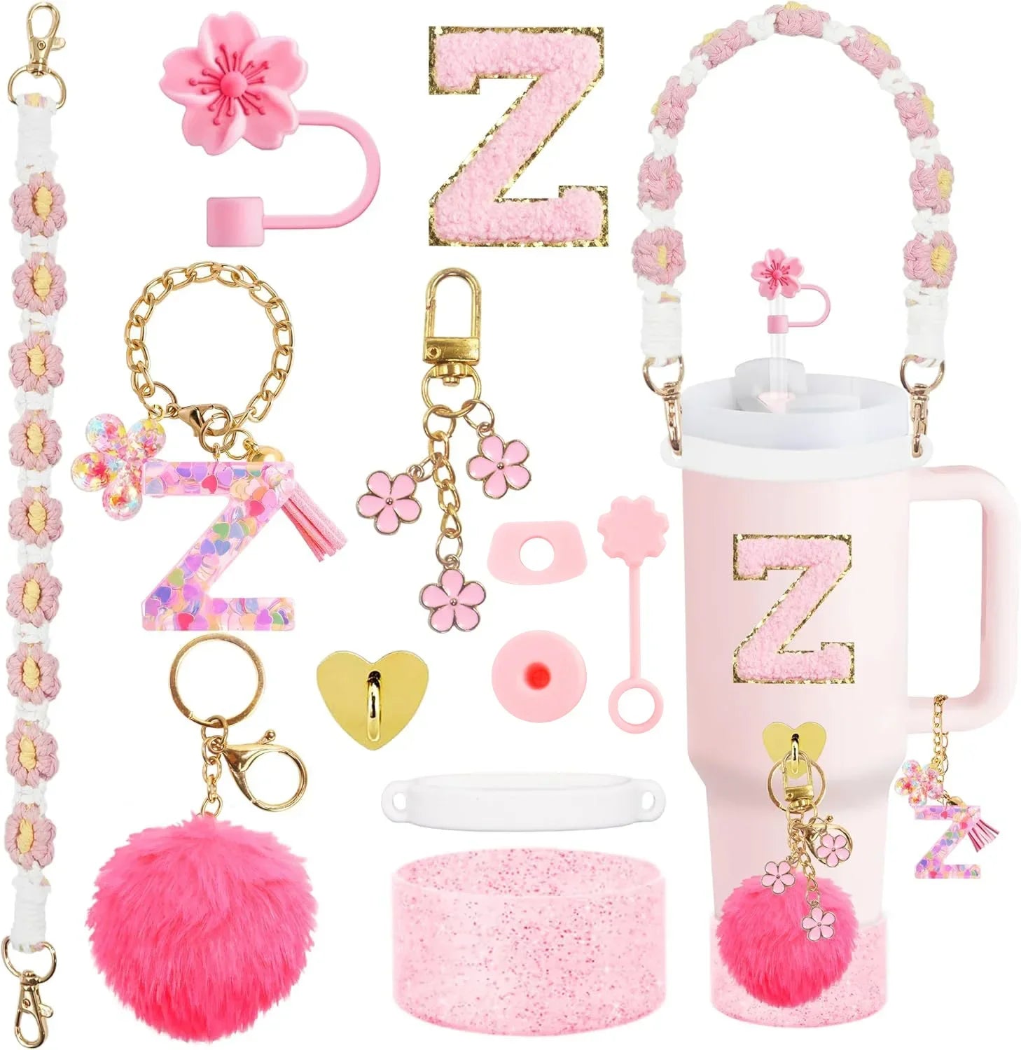 ✨12PCS Ultimate Accessory Set! Fits 30oz & 40oz Stanley Cups