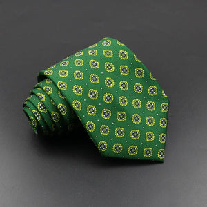 Men’s Fashion Silk Tie – 7.5cm Soft Novelty Necktie