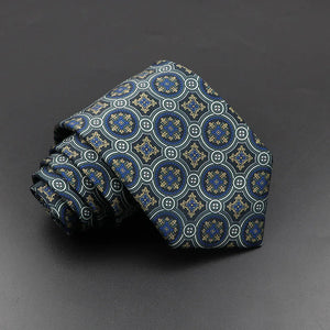 Men’s Fashion Silk Tie – 7.5cm Soft Novelty Necktie