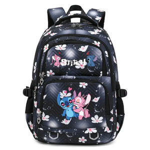 π Stitch Backpack for Boys & Girls