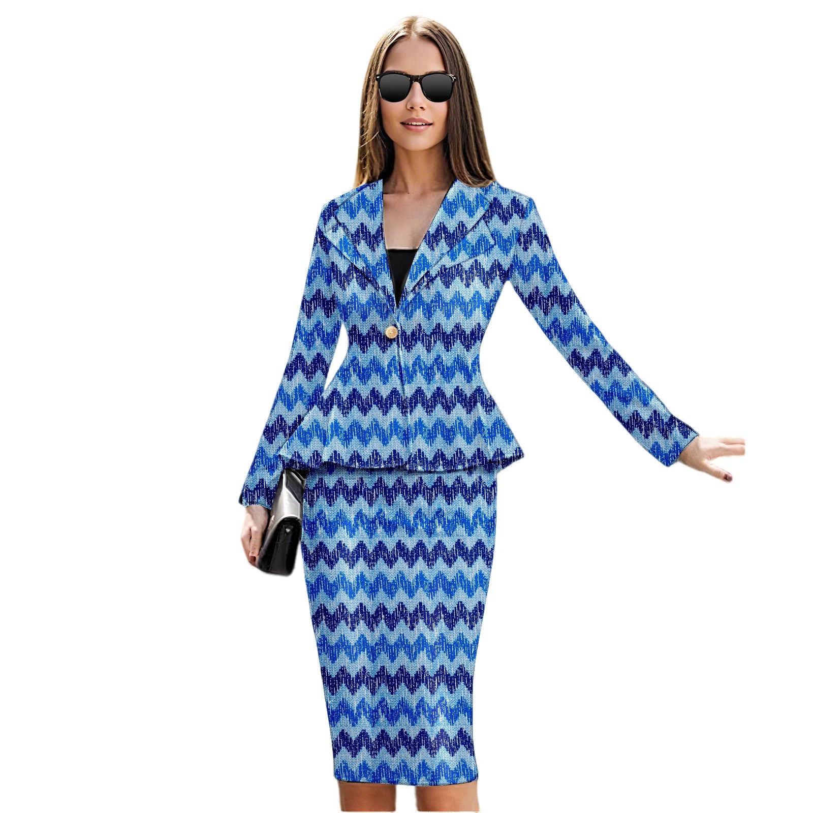 πΊ African Dress for Women β Kente Print Ankara Dashiki 2-Piece Set