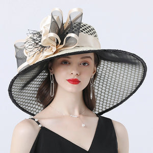 Wide Brim Women’s Church Hat