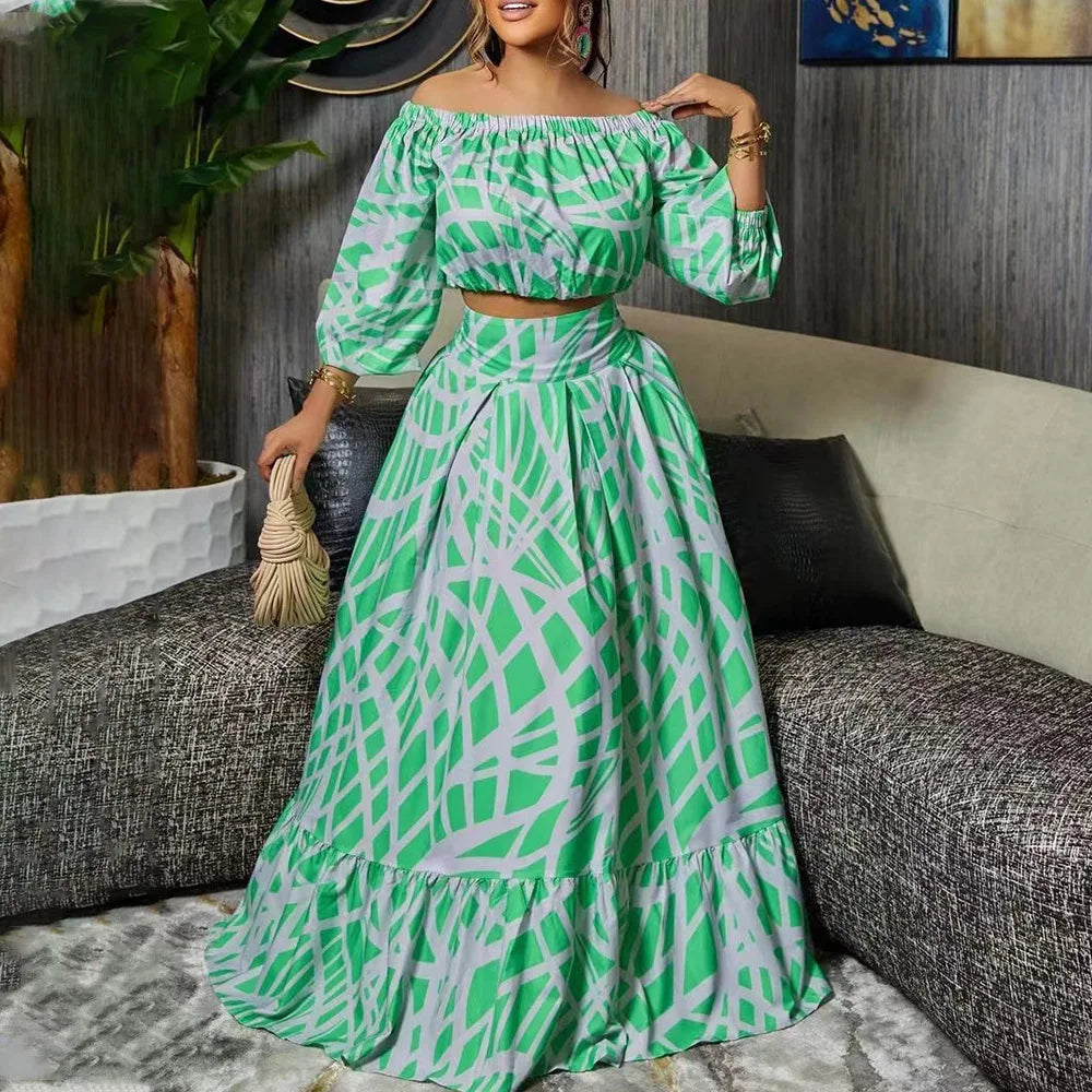 πΈ Boho Luxurious Two-Pieces Set for Women