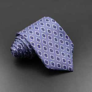 Men’s Fashion Silk Tie – 7.5cm Soft Novelty Necktie