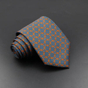 Men’s Fashion Silk Tie – 7.5cm Soft Novelty Necktie