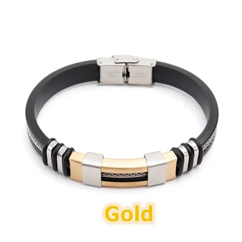 King Men's Stainless Steel Bracelet