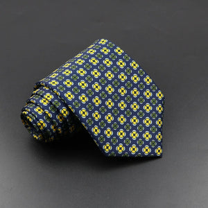 Men’s Fashion Silk Tie – 7.5cm Soft Novelty Necktie