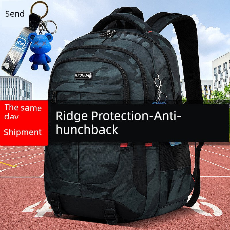 π New Arrival! Camouflage Backpack for Junior & High School Boys