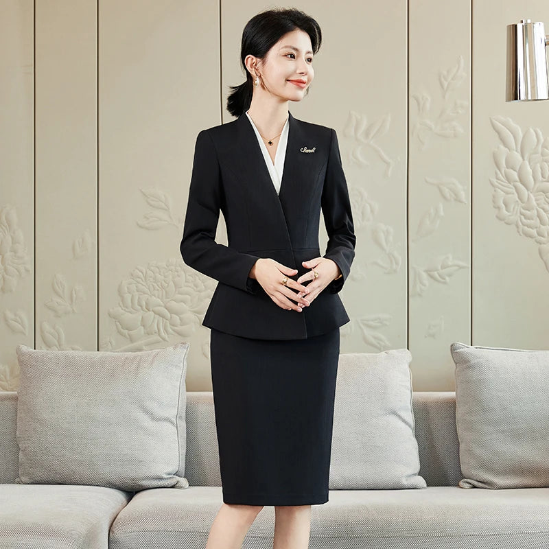 ✨ Slim Women’s Suit Set – 2024 Elegant Office Wear ✨