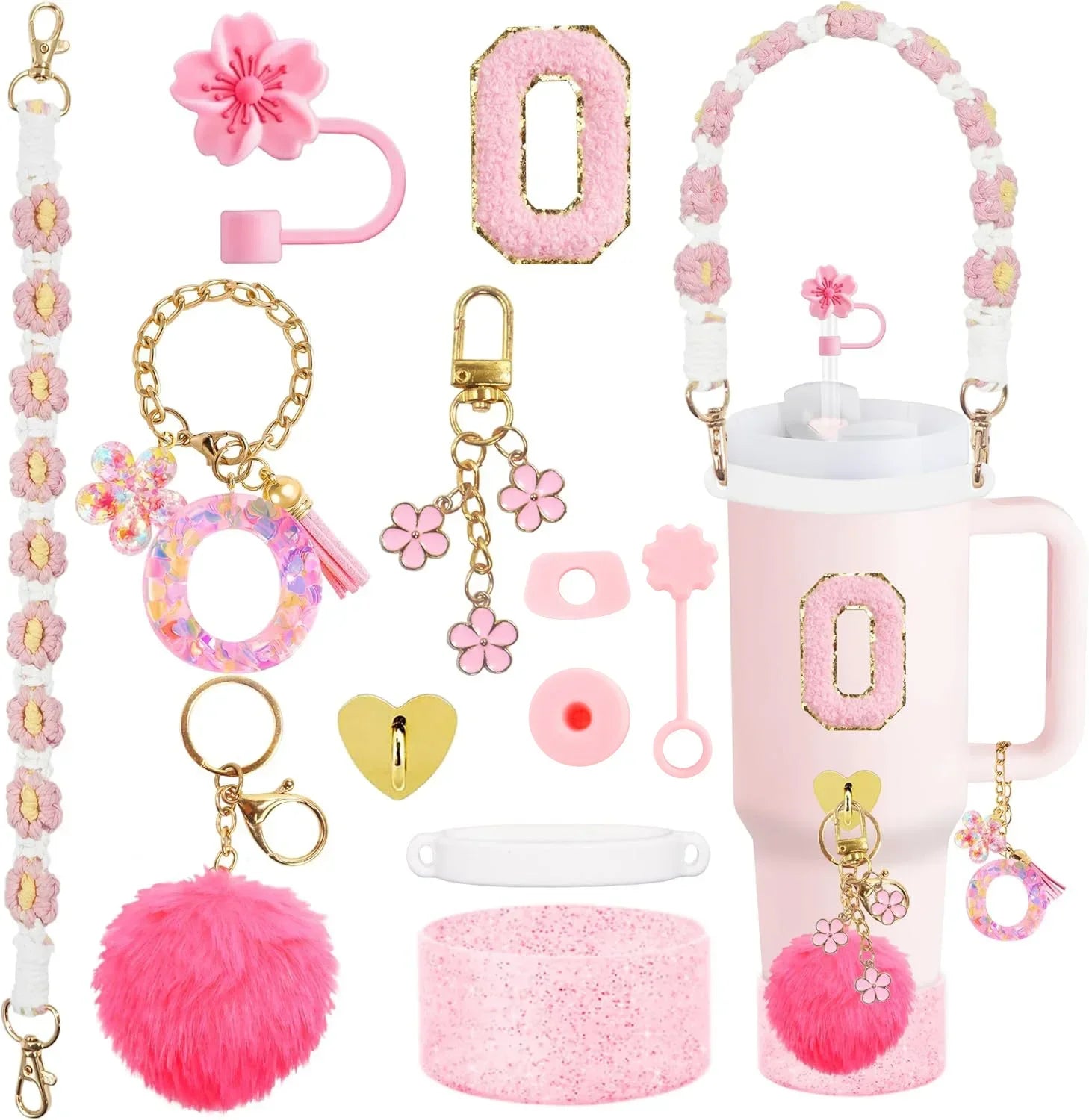 ✨12PCS Ultimate Accessory Set! Fits 30oz & 40oz Stanley Cups