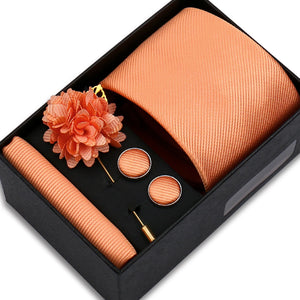 Top-Quality Solid Color Tie Set – The Perfect Touch of Elegance