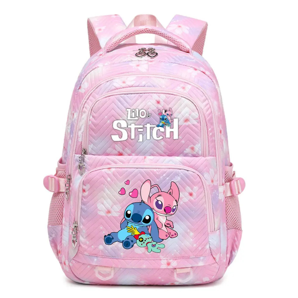π Stitch Backpack for Boys & Girls