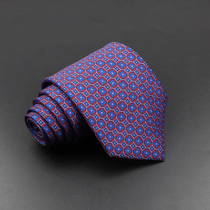 Men’s Fashion Silk Tie – 7.5cm Soft Novelty Necktie