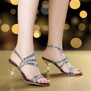 ✨ Summer High Heel Sandals – Boho Chic Meets Elegance ✨