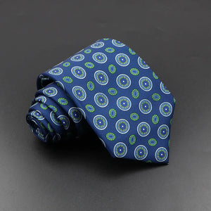 Men’s Fashion Silk Tie – 7.5cm Soft Novelty Necktie