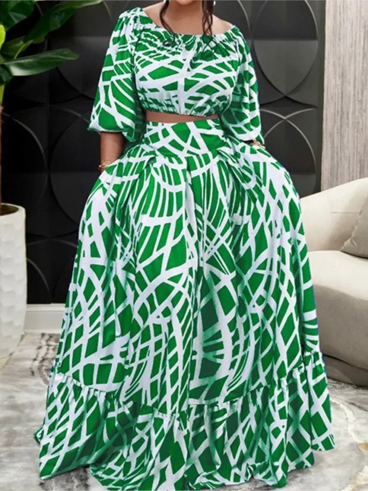 πΈ Boho Luxurious Two-Pieces Set for Women