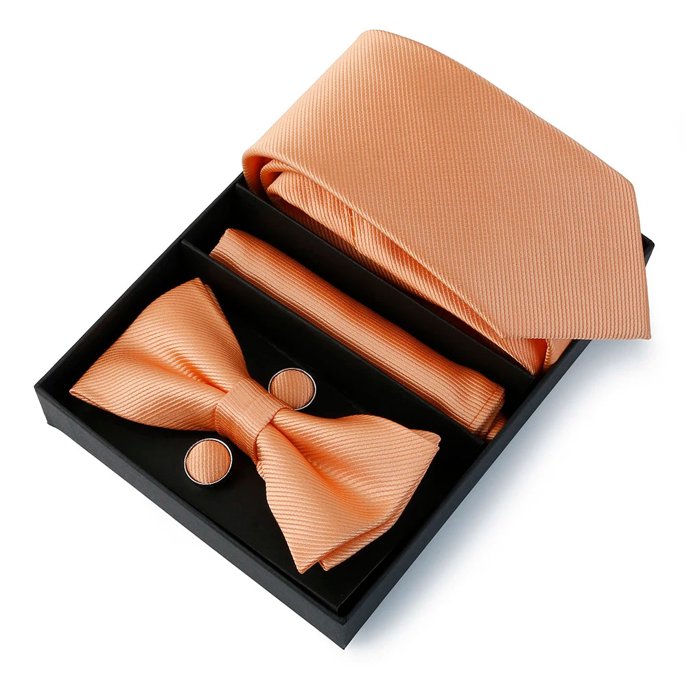 Newest Design Silk Tie Set β The Ultimate Gentlemanβs Gift