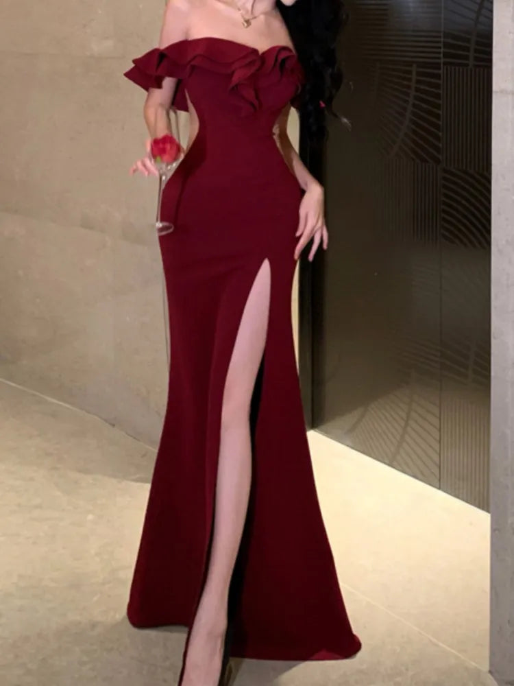 Sexy Bodycon Long Dress – Elegant & Sultry for Any Occasion