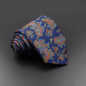Men’s Fashion Silk Tie – 7.5cm Soft Novelty Necktie